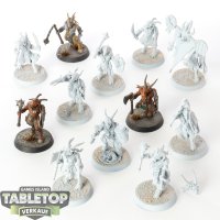 Beasts of Chaos - 12x Gors - teilweise bemalt