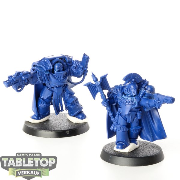 Horus Heresy - 2x Legion Cataphractii Praetor & Chaplain Consul - unbemalt