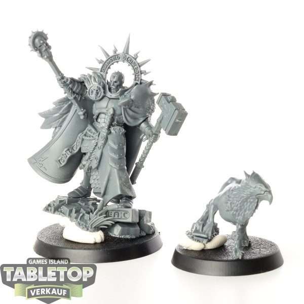 Stormcast Eternals - Lord-Imperatant with Gryph-hound - unbemalt