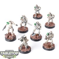 Galaktisches Imperium - 7 x Stormtroopers  - bemalt