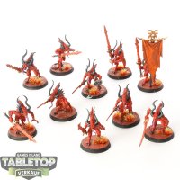 Blades of Khorne - 10 x Daemons Of Khorne Bloodletters -...