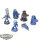 Space Marines - 5 x Devastator Squad klassisch - teilweise bemalt