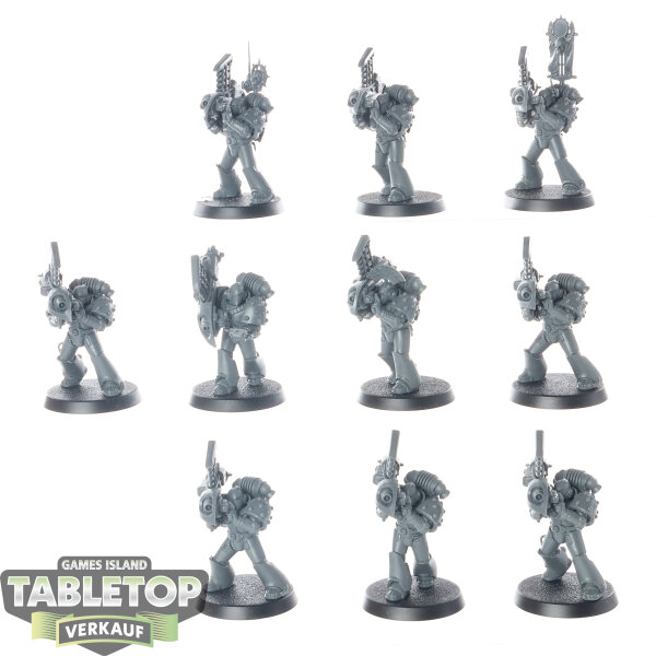 Horus Heresy - 10 Legion MKVI Tactical Marines - unbemalt