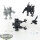 Tau Empire - 3 x XV8 Crisis Battlesuit Team klassisch - unbemalt