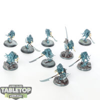 Nighthaunt - 9 x Glaivewraith Stalkers - teilweise bemalt