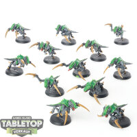 Tyraniden - 12 x Hormagaunts klassisch - bemalt