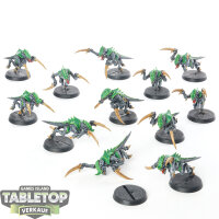 Tyraniden - 12 x Hormagaunts klassisch - bemalt
