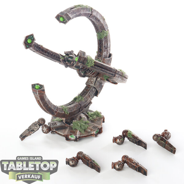 Necrons - Sentry Pylon with Gauss Exterminator - bemalt