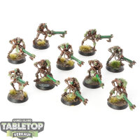 Necrons - 10 Warriors - bemalt