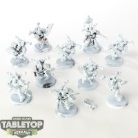 World Eaters - 10 x Khorne Berzerkers - teilweise bemalt