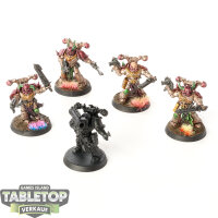 Chaos Space Marines - 5 x Chaos Space Marines - teilweise...