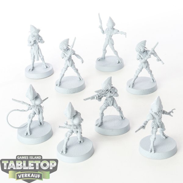 Schattenkollektiv - 8 x Pyke Syndicate Foot Soldiers - grundiert