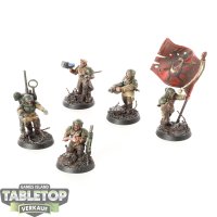 Astra Militarum - 5 x Cadian Command Squad klassisch -...