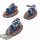 Space Marines - 3x Outriders - bemalt