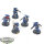 Space Marines - 5x Assault Intercessors - teilweise bemalt