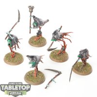 Nighthaunt - 5x Grimghast Reapers - bemalt