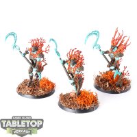 Sylvaneth - 3 Kurnoth Hunters - bemalt