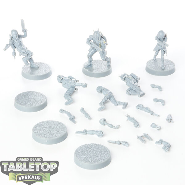 Schattenkollektiv - 6x Mandalorian Super Commandos - teilweise gebaut