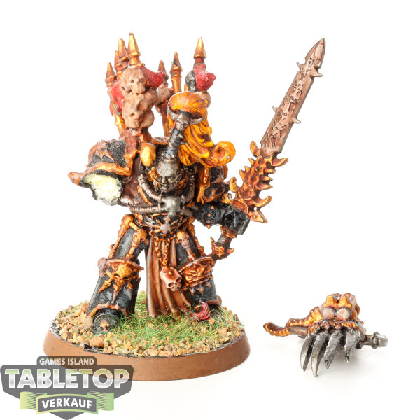 Chaos Space Marines - Abaddon The Despoiler klassisch - bemalt