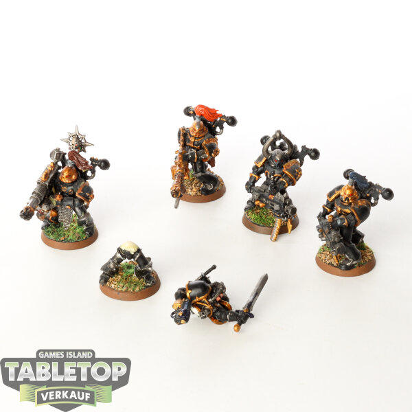 Chaos Space Marines - 5x Havocs klassisch - bemalt