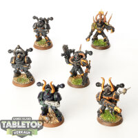 Chaos Space Marines - 6x Chaos Space Marines klassisch -...