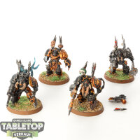 Chaos Space Marines - 4x Chaos Terminators klassisch -...