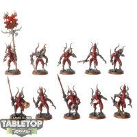 Blades of Khorne - 10x Daemons Of Khorne Bloodletters -...