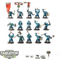 Orruk Warclans - 15x Black Orc Mob - bemalt