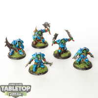 Orruk Warclans - 5x Brutes - bemalt