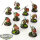 Orruk Warclans - 10x Gutrippaz - bemalt