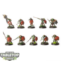 Orruk Warclans - 10x Gutrippaz - bemalt