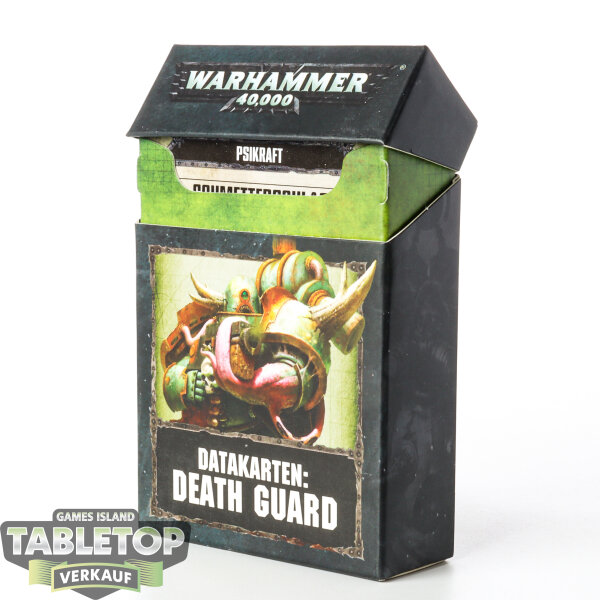 Death Guard - Data Cards 8th Edition - deutsch