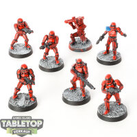 Galaktisches Imperium - 7x Stormtroopers  - teilweise bemalt