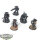 Deathwatch - 5x Veterans - teilweise bemalt