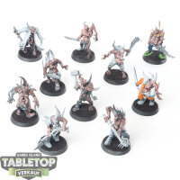 Death Guard - 10x Poxwalkers - teilweise bemalt