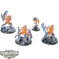 Necrons - 3 x Skorpekh Destroyers - bemalt