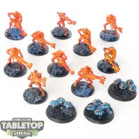 Necrons - 10 x Necron Warriors klassisch - bemalt