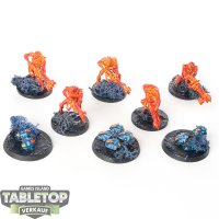 Necrons - 5 x Necron Warriors klassisch - bemalt