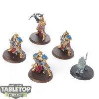 Stormcast Eternals - 5 x Castigators - teilweise bemalt