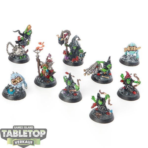 Gloomspite Gitz - Zarbags Gitz - bemalt