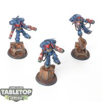 Space Marines - 3 x Primaris Inceptors - bemalt