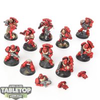 Blood Angels - 10 x Tactical Squad - bemalt