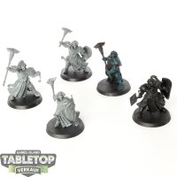 Stormcast Eternals - 5 x Sequitors - teilweise bemalt