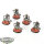Necrons - 5 x Immortals - bemalt