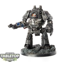 Horus Heresy - Iron Hands Contemptor Dreadnought  - bemalt