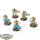 Necrons - 5 x Immortals - bemalt