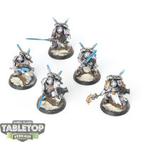 Grey Knights - 5x Grey Knights Interceptor Squad - bemalt