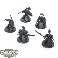 Grey Knights - 5x Grey Knights Terminator Squad - grundiert