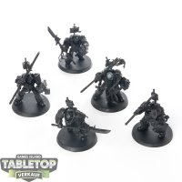 Grey Knights - 5x Grey Knights Terminator Squad - grundiert