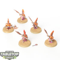 Fyreslayers - 5x Hearthguard Berzerkers - bemalt